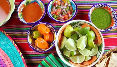 peberfrugt, kogekunst, gazpacho, sauce, nachos, salat, lime, skål