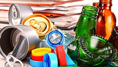 botella, reciclamiento, plástico, tapón, metal, vidrio, basura, papel, lata