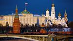 kupola, rusko, katedrala, most, zastava, strecha, kremeľ, fasada, moskva, veza