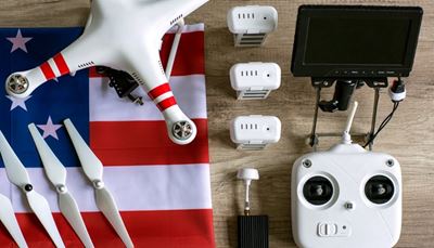 lopatica, akumulator, daljinski, amerika, zvijezda, zastava, zaslon, antena, dron