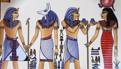 anubis, egipćanin, hijeroglifi, nemes, hathor, ankh, svetakobra, egipat, žrtva, pokrivalo, štap, uši