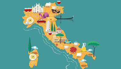 italija, koliziejus, sardinija, gondola, aliejus, mada, mopedas, kaukė, skėtis, vynas, avis