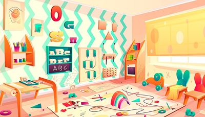 vindue, skribleri, alfabet, kontorvarer, værelse, firkant, tapet, trekant, legetøj