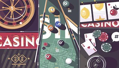 roulette, slotmachine, billiards, hearts, gamingchips, casino, gambling, ace, seven, cue