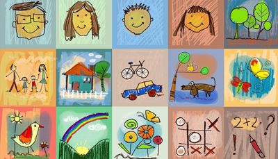 family, butterfly, dragonfly, fence, daughter, transport, forest, house, rainbow, mother, father, son, dog