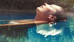 relaxation, forehead, reflection, profile, water, cheek, lips, nose, neck, chin