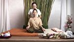massage, aromatherapy, mattress, padmasana, incense, herbalpouch, ikebana, curtain, towel, pendant