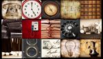 compass, postagestamp, clockface, pitcher, handwriting, film, rotarydial, photo, stack, skirt, phone, numbers, bulb, fan
