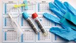 barcode, calendar, needle, catheter, tourniquet, test-tube, month, gloves, week, year