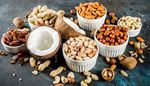 pulp, hazelnuts, pecannuts, walnuts, nutshell, peanuts, almonds, cashew, coconut, nuts