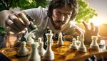 pawn, knight, moustache, bishop, chesspieces, chessplayer, chessboard, beard, chess, game, king, move, rook