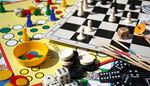 boardgames, dominoes, counter, black, checkers, sixteen, chess, dice, six, pawn, white