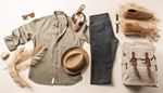 shirt, stone, shoes, goldenpalm, jeans, backpack, pocket, watch, belt